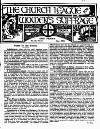 Church League for Women's Suffrage Thursday 01 June 1916 Page 1