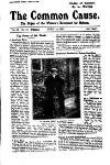 Common Cause Thursday 14 April 1910 Page 1