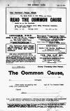 Common Cause Thursday 13 April 1911 Page 18