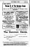 Common Cause Thursday 25 May 1911 Page 16