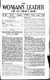 Common Cause Friday 31 January 1930 Page 1