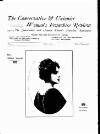 Conservative and Unionist Women's Franchise Review Sunday 01 May 1910 Page 1