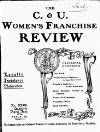 Conservative and Unionist Women's Franchise Review Saturday 01 April 1916 Page 1