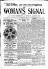 Woman's Signal Thursday 12 April 1894 Page 1