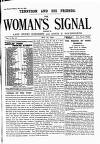 Woman's Signal Thursday 24 May 1894 Page 1