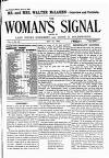Woman's Signal Thursday 31 May 1894 Page 1