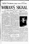 Woman's Signal Thursday 05 July 1894 Page 1