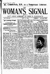 Woman's Signal Thursday 12 July 1894 Page 1