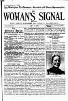 Woman's Signal Thursday 19 July 1894 Page 1
