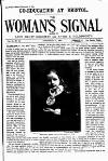 Woman's Signal Thursday 06 September 1894 Page 1