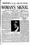 Woman's Signal Thursday 13 September 1894 Page 1