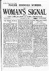 Woman's Signal Thursday 27 September 1894 Page 1