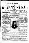 Woman's Signal Thursday 06 December 1894 Page 1