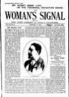 Woman's Signal Thursday 21 February 1895 Page 1