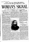 Woman's Signal Thursday 28 February 1895 Page 1