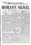 Woman's Signal Thursday 28 March 1895 Page 1