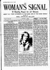 Woman's Signal Thursday 09 January 1896 Page 1
