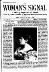 Woman's Signal Thursday 30 January 1896 Page 1