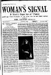 Woman's Signal Thursday 01 October 1896 Page 1