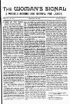 Woman's Signal Thursday 25 February 1897 Page 3