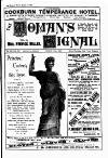 Woman's Signal Thursday 18 March 1897 Page 1