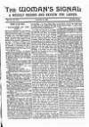 Woman's Signal Thursday 27 January 1898 Page 3