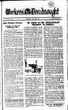 Woman's Dreadnought Saturday 15 May 1920 Page 1