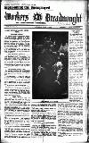 Woman's Dreadnought Saturday 17 June 1922 Page 1