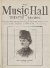 Music Hall and Theatre Review Saturday 21 December 1889 Page 1