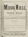 Music Hall and Theatre Review