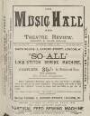 Music Hall and Theatre Review