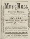 Music Hall and Theatre Review