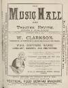Music Hall and Theatre Review Saturday 20 June 1891 Page 1