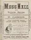 Music Hall and Theatre Review Saturday 27 June 1891 Page 1