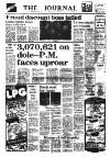 Newcastle Journal Wednesday 27 January 1982 Page 1