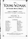 Young Woman Friday 05 October 1900 Page 1