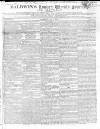 Baldwin's London Weekly Journal Saturday 06 June 1818 Page 1