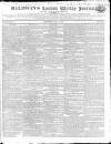 Baldwin's London Weekly Journal Saturday 25 July 1818 Page 1