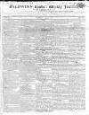 Baldwin's London Weekly Journal Saturday 01 August 1818 Page 1