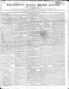Baldwin's London Weekly Journal Saturday 02 October 1819 Page 1