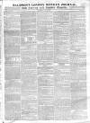 Baldwin's London Weekly Journal Saturday 14 July 1821 Page 1
