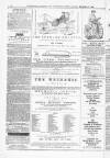 Illustrated Sporting News and Theatrical and Musical Review Saturday 27 November 1869 Page 8