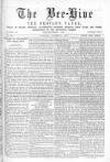 Bee-Hive Saturday 08 October 1870 Page 1