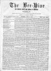 Bee-Hive Saturday 11 April 1874 Page 1