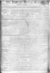Imperial Weekly Gazette Saturday 05 March 1808 Page 1