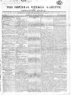 Imperial Weekly Gazette Saturday 21 November 1818 Page 1
