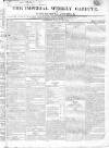 Imperial Weekly Gazette Saturday 20 February 1819 Page 1