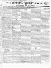 Imperial Weekly Gazette Saturday 11 December 1819 Page 1