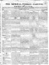 Imperial Weekly Gazette Saturday 05 May 1821 Page 1