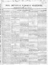 Imperial Weekly Gazette Saturday 08 December 1821 Page 1